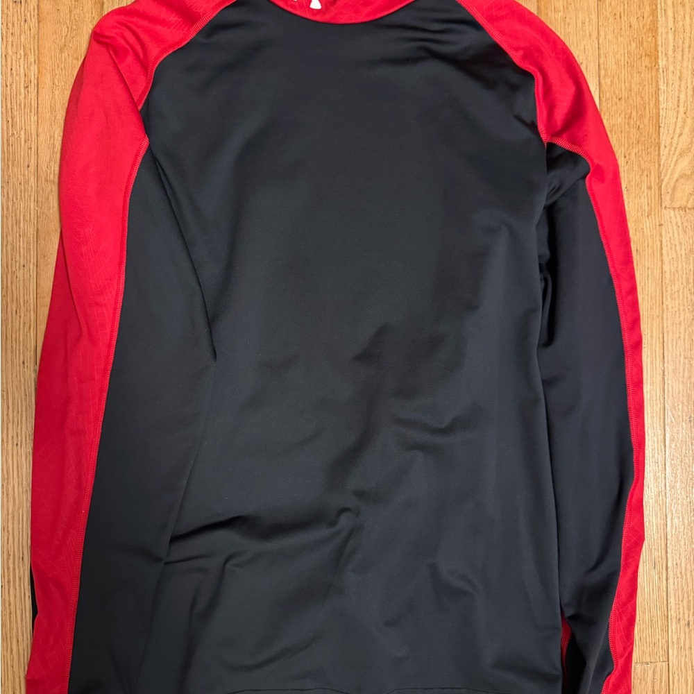 LG Red and Black Fitted Shirt